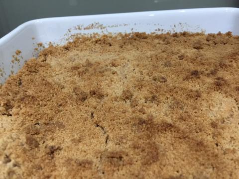 Apple crumble