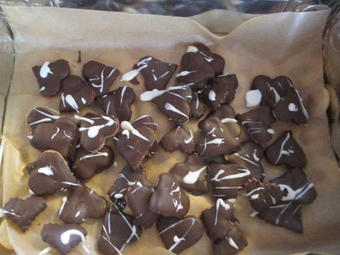 Schoko-Lebkuchen-Herzen