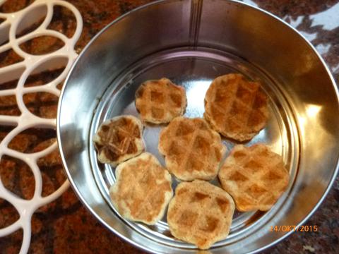 Waffelplätzchen