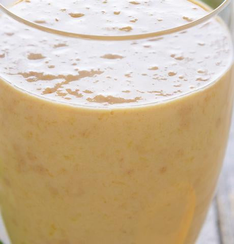 Peach Quark Shake (Low Carb)