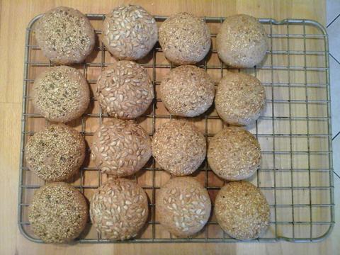 Spelt Wholemeal Bread Rolls