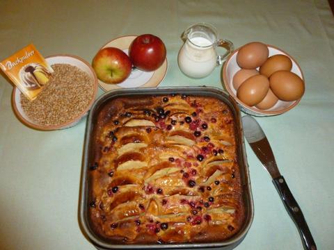 Apple Pudding Tart