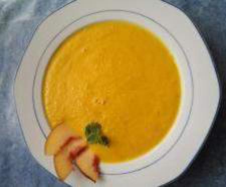 Carrot-Nectarine-Soup