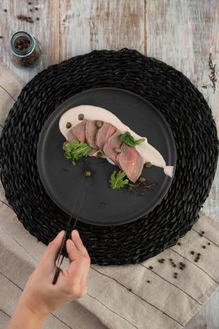 VITELLO TONNATO (ROUND STEAK WITH CAPERS SAUCE, TUNA AND ANCHOVIES)