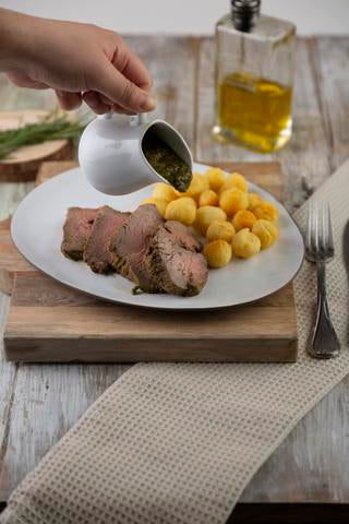 STEAK WITH CILANTRO