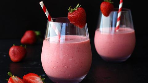 Strawberry smoothie