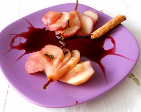 Red Wine Pears