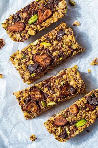 PISTACHIO AND DATE BARS