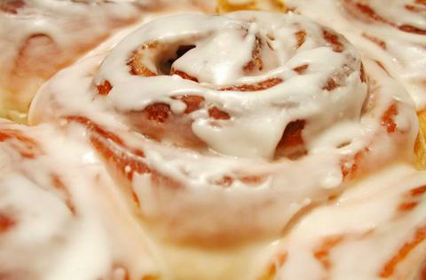 Vegan version Cinnamon Scrolls