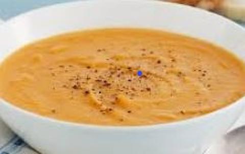SWEET POTATO & KAFFIR LIME SOUP