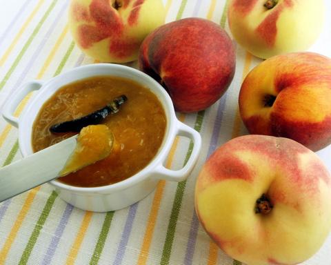 Vanilla Peach Preserves