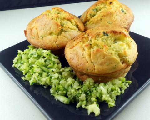 Salty Zucchini Muffin