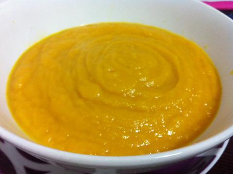 Carrot and Margherita saffron cream