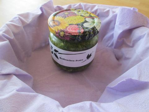 Radish Leaf Pesto