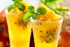 smoothy with Passion Fruit