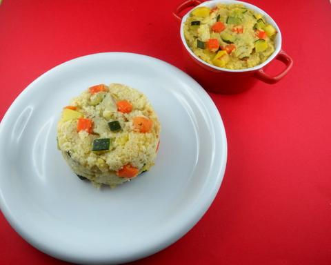 Vegetable Millet Pie - Vegan