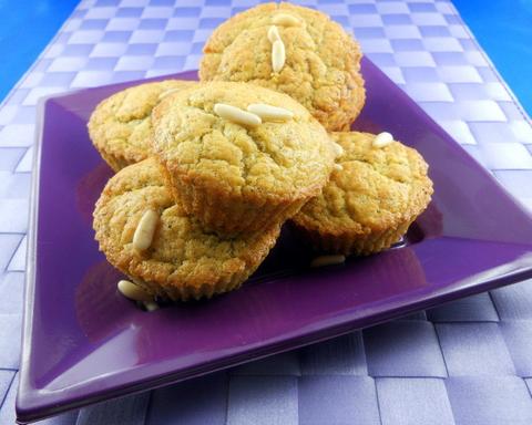 Pesto Pine Nut Muffins