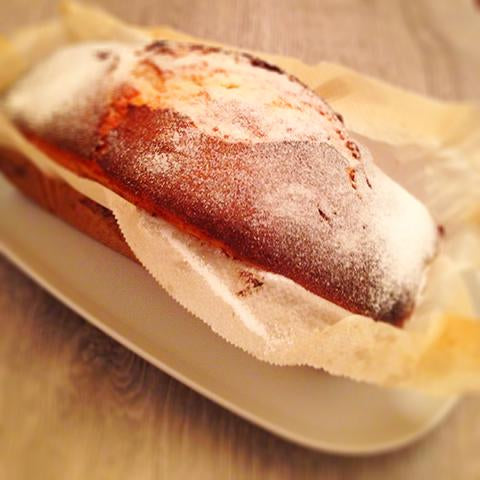 PLUM CAKE DE MANZANA Y CANELA