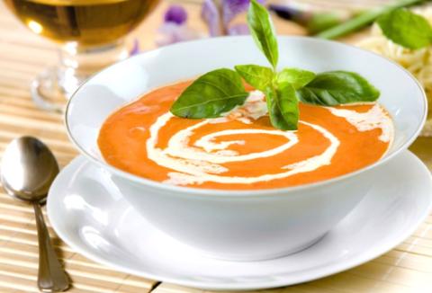 Tomato cream and white beans