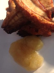 Crispy Pork Belly and Apple Sauce
