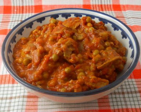 Mushroom and Pea Sauce
