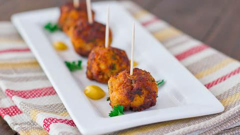 Paleo Sweet Potato Turkey Meatballs
