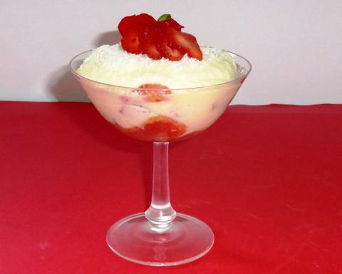 Tiramisù alle fragole