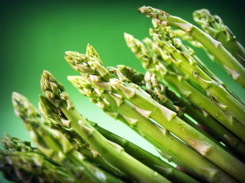Risotto with asparagus