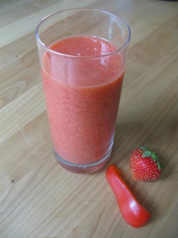Roter Smoothie (Scharf)