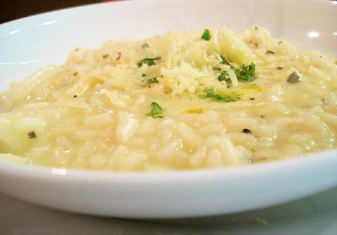 Risotto de bacalhau
