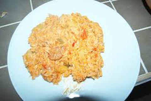 Risotto chorizo