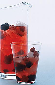 Sangria de frutos silvestres