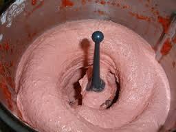 Sorbet à la fraise