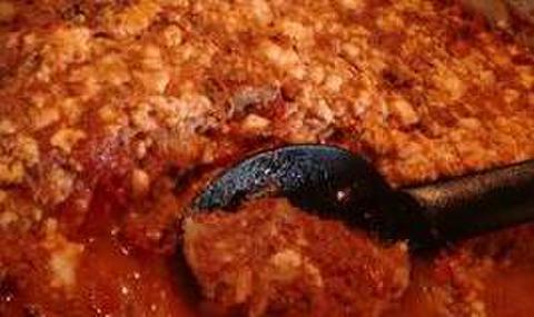 Greek minced meat casserole