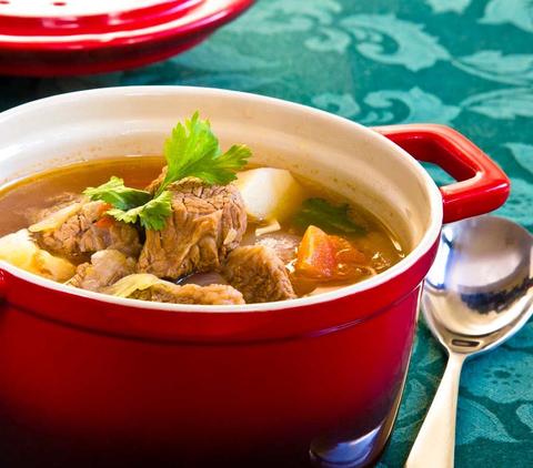 Veal stewed