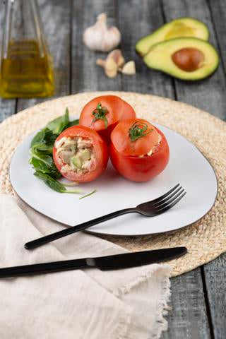 TOMATOES WITH TUNA