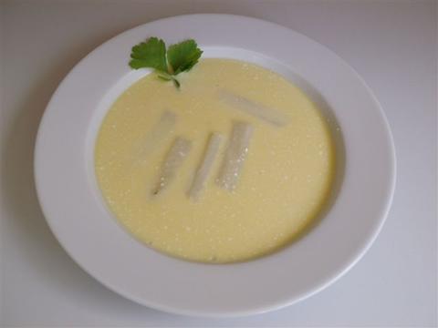 Spargelcremesuppe