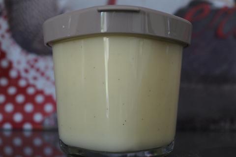 Crème à la vanille