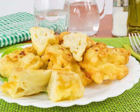 Batter Fried Cauliflower
