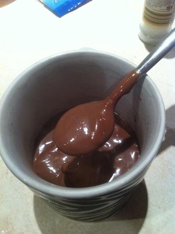 Chocolate custard