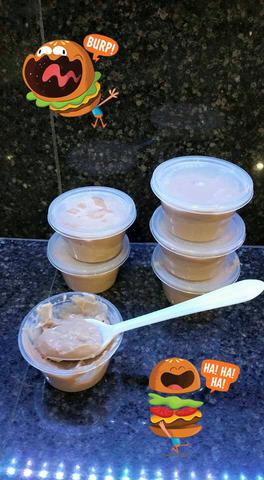 Vanilla  or Chocolate Thick Custard