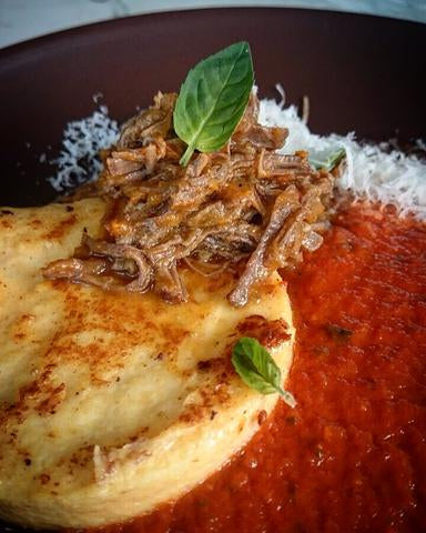 ÑOQUIS DE POLENTA A LA ROMANA