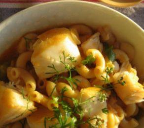 Cod pasta