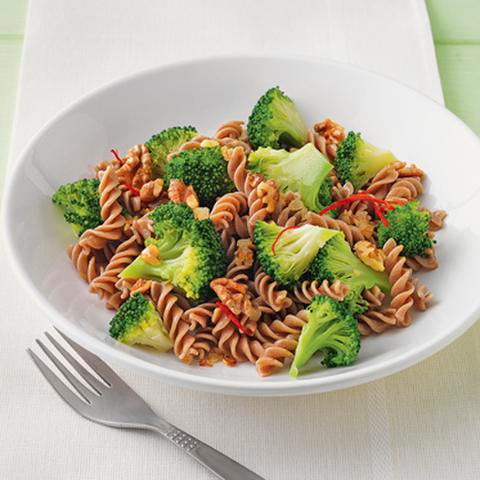 Pasta and broccoli salad