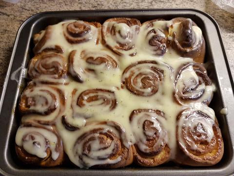 American cinnamon roll