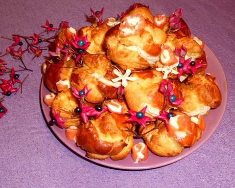 Salmon Cream Puff