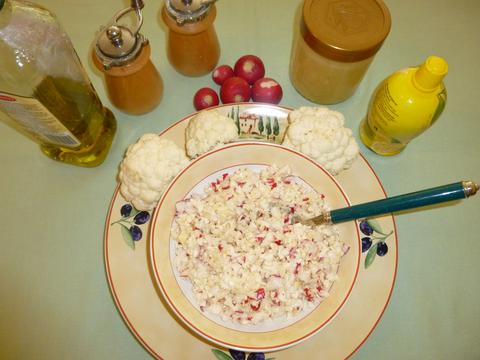 Cauliflower and Radish Salad