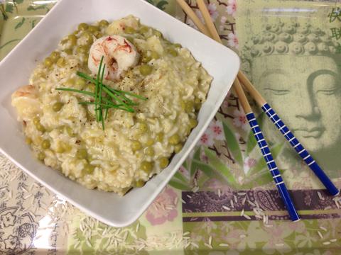 Coconut Rice with Shrimps