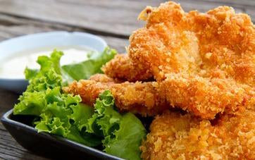 Frango Estaladiço com Açafrão