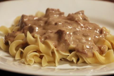 Beef Stroganoff